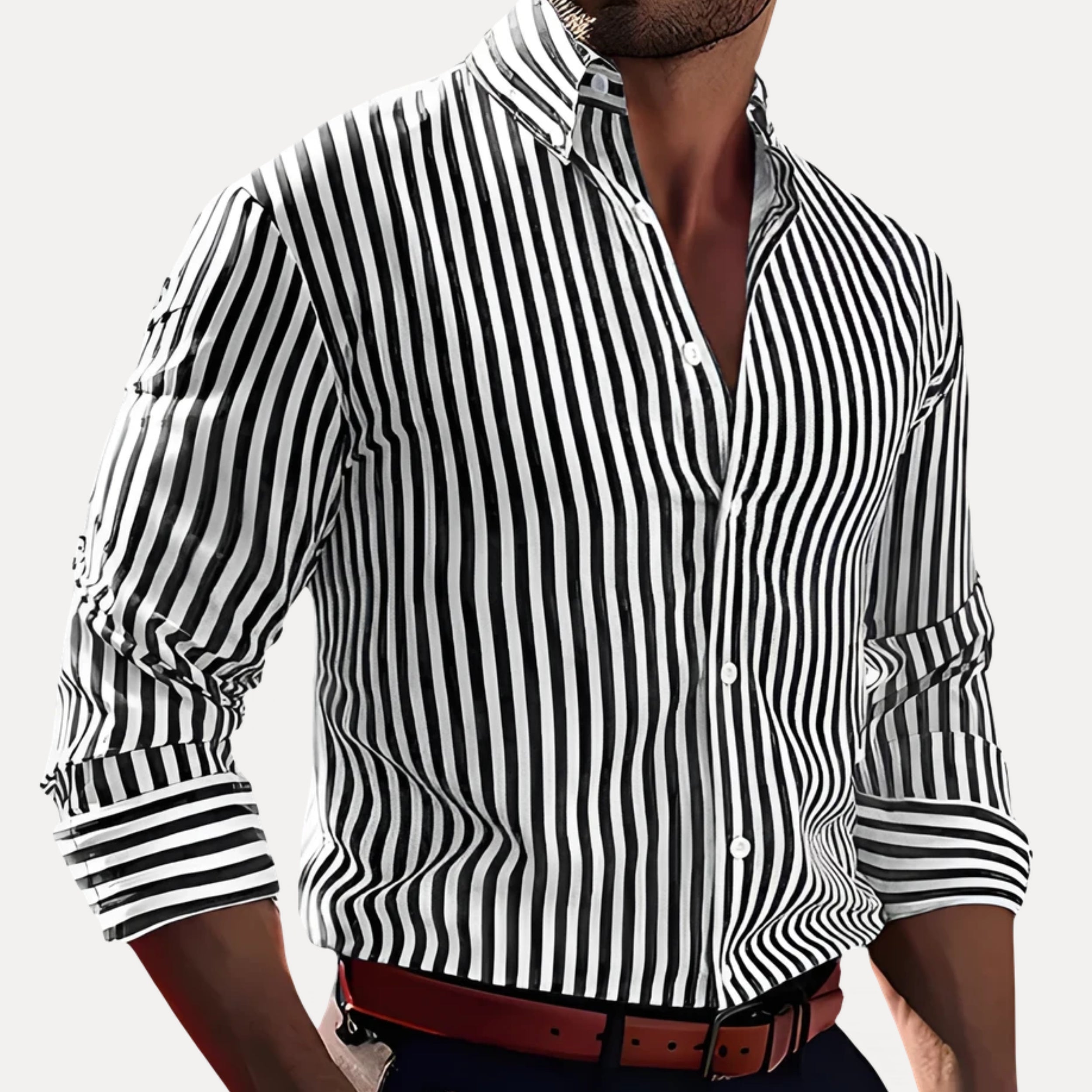 Elegant Striped Shirt