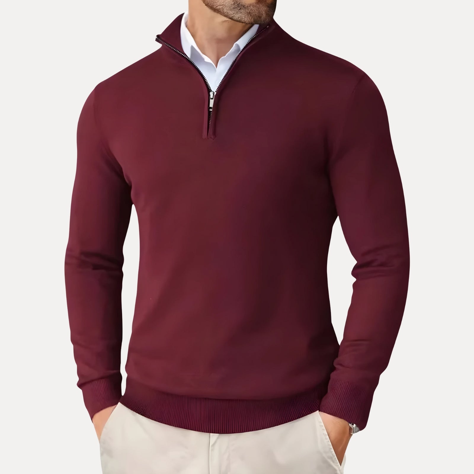 Saville Half-Zip Sweater
