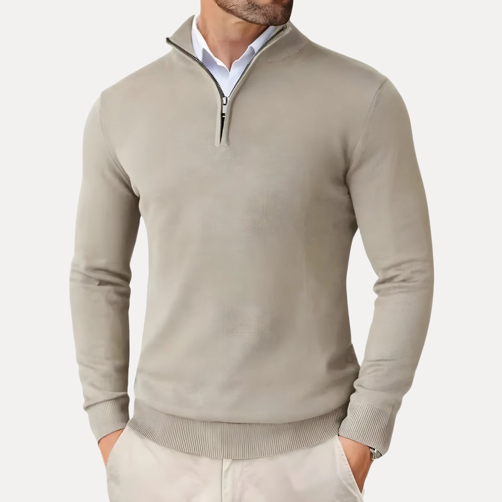 Saville Half-Zip Sweater