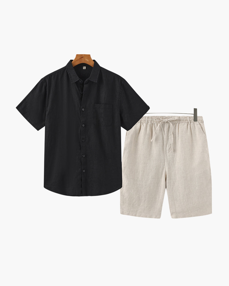 LunaVerdei Linen Combo (Shorts)