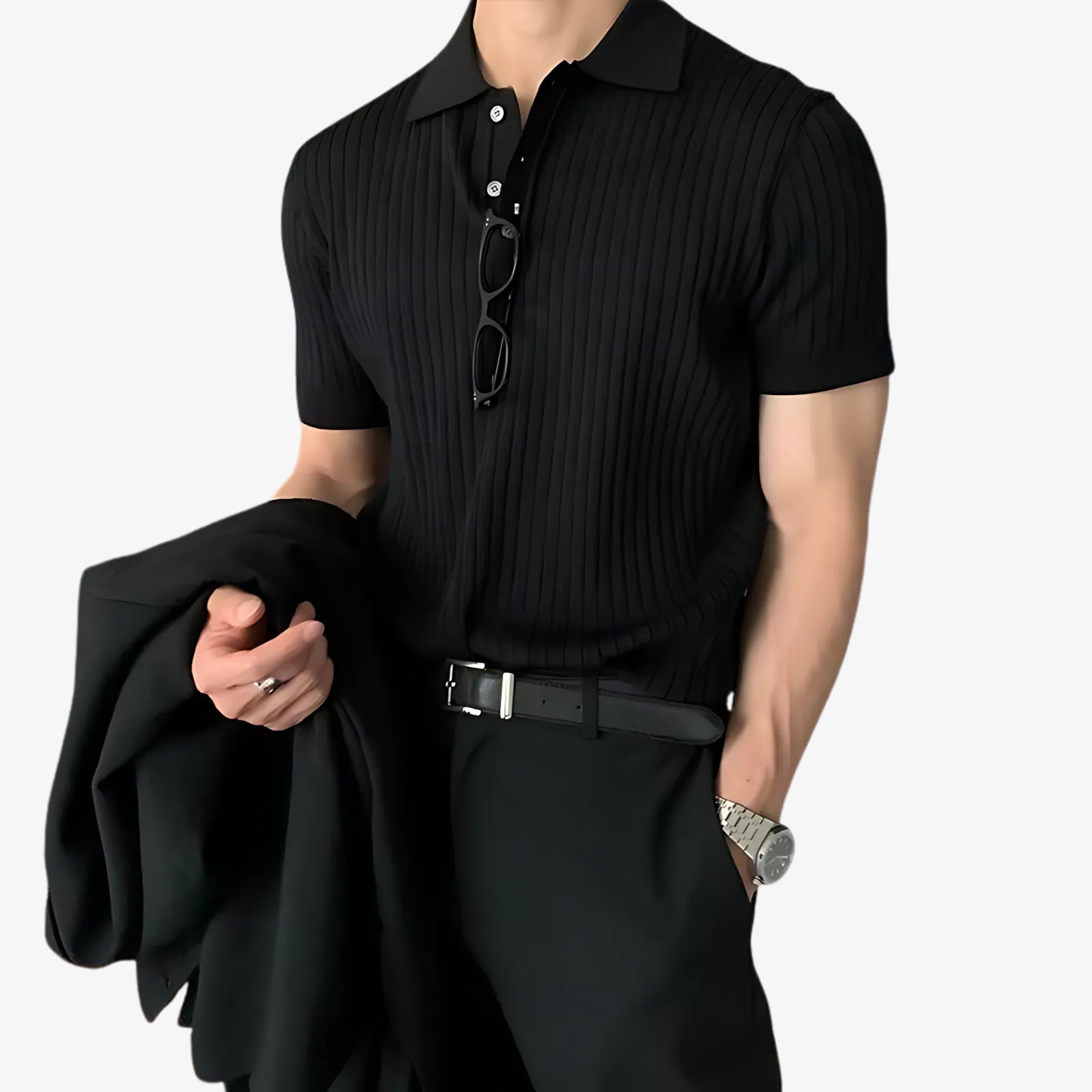 Heritage Ribbed Polo