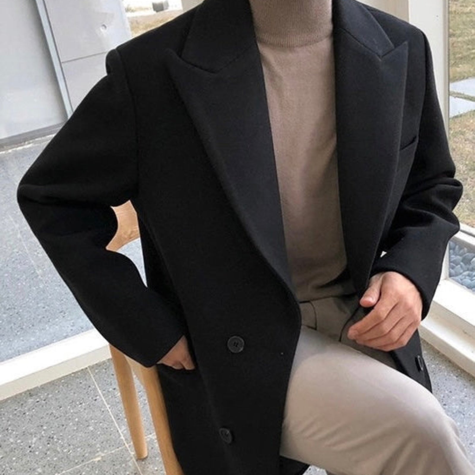 Double Breasted Coat
