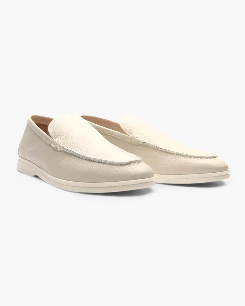 Lunaverdei Cowhide Leather Loafers