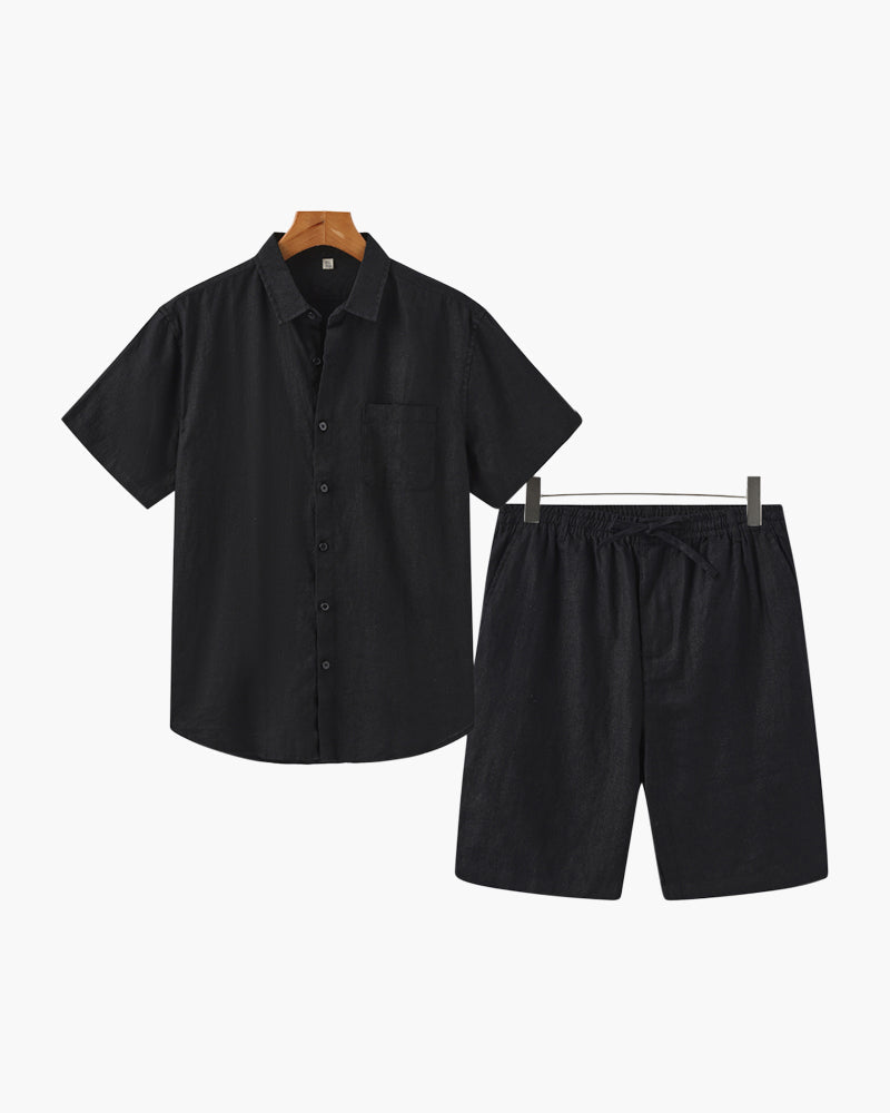 LunaVerdei Linen Combo (Shorts)