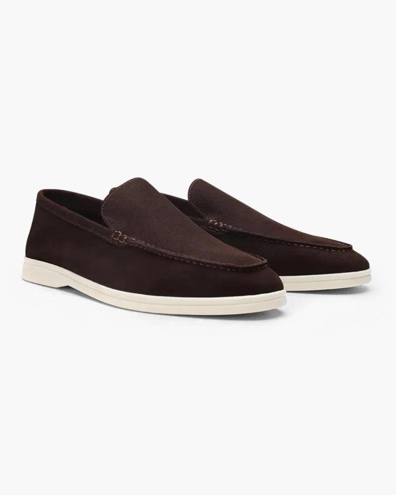 Lunaverdei Cowhide Leather Loafers