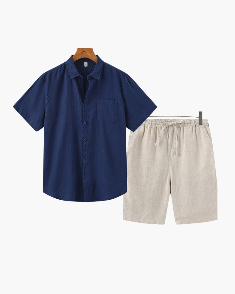 LunaVerdei Linen Combo (Shorts)