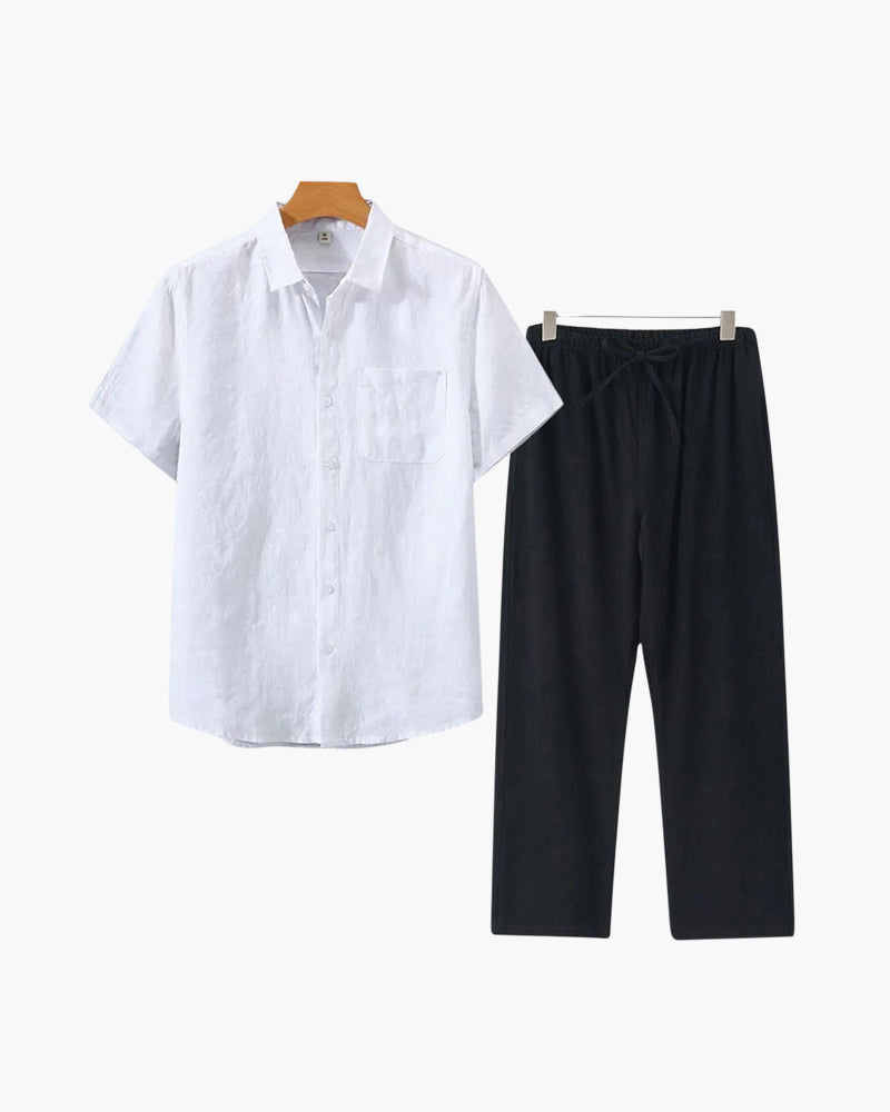 LunaVerdei Linen Combo (Shortsleeve)