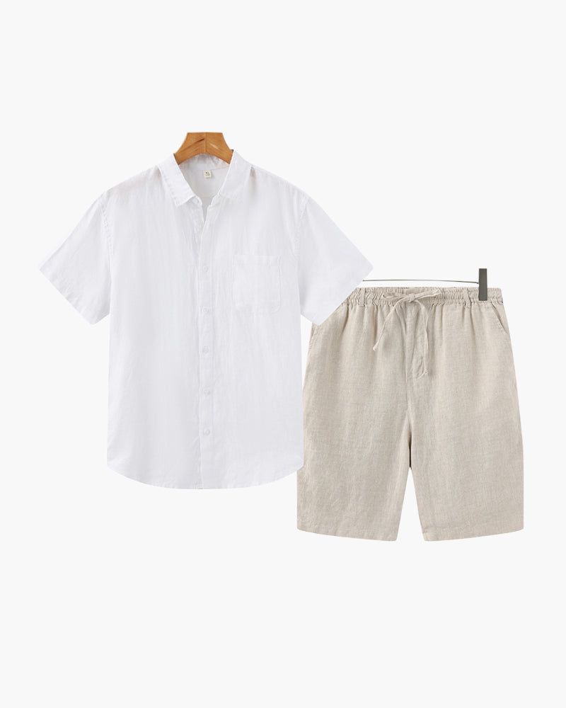 LunaVerdei Linen Combo (Shorts)