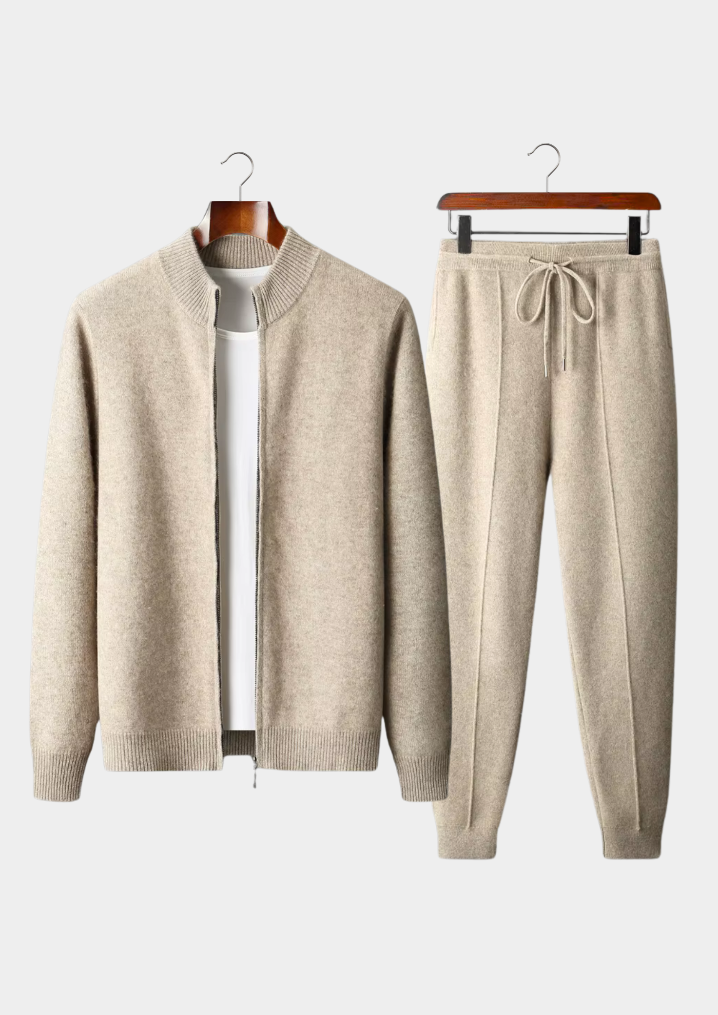 PURE EXTRA-FINE MERINO WOOL LUZZO SET