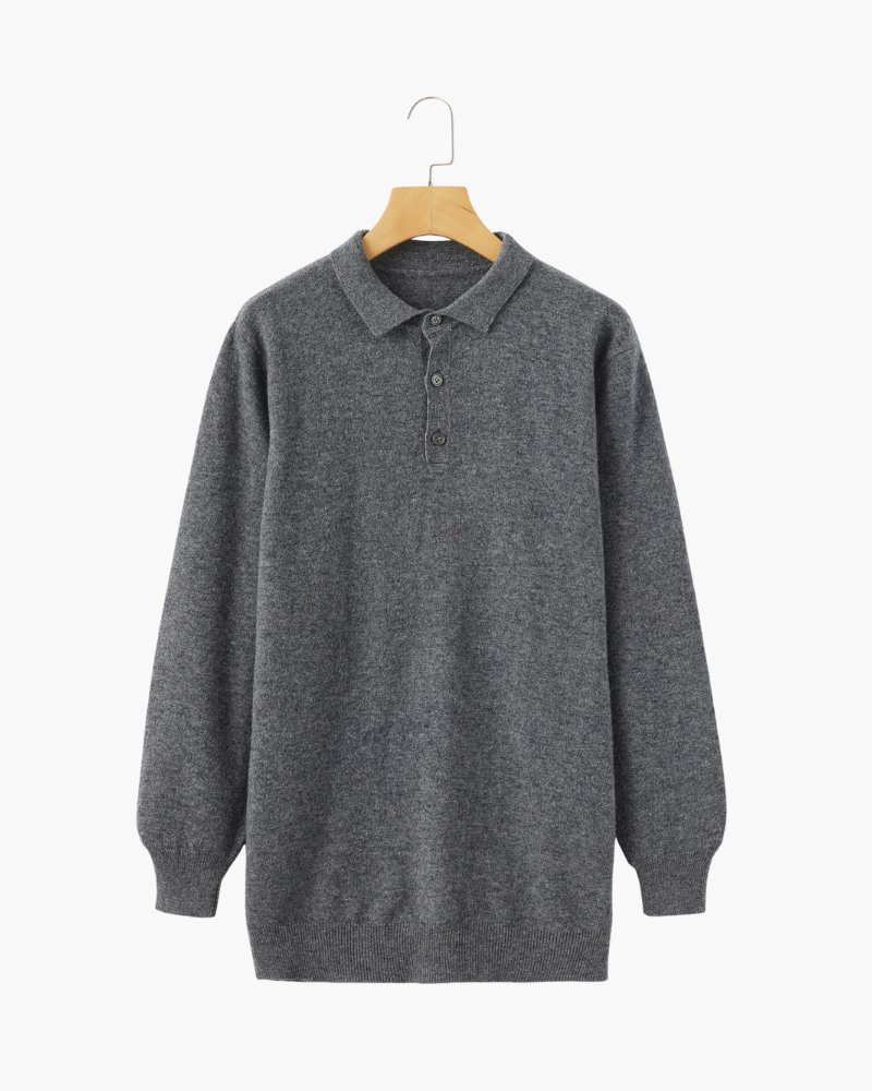 LunaVerdei 100% Cashmere Polo