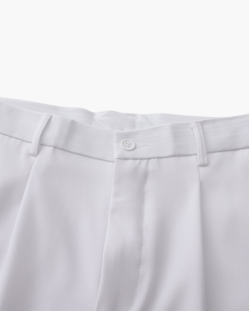 Wide Leg Essential Trouser – Black