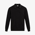Striped Long Sleeve Polo