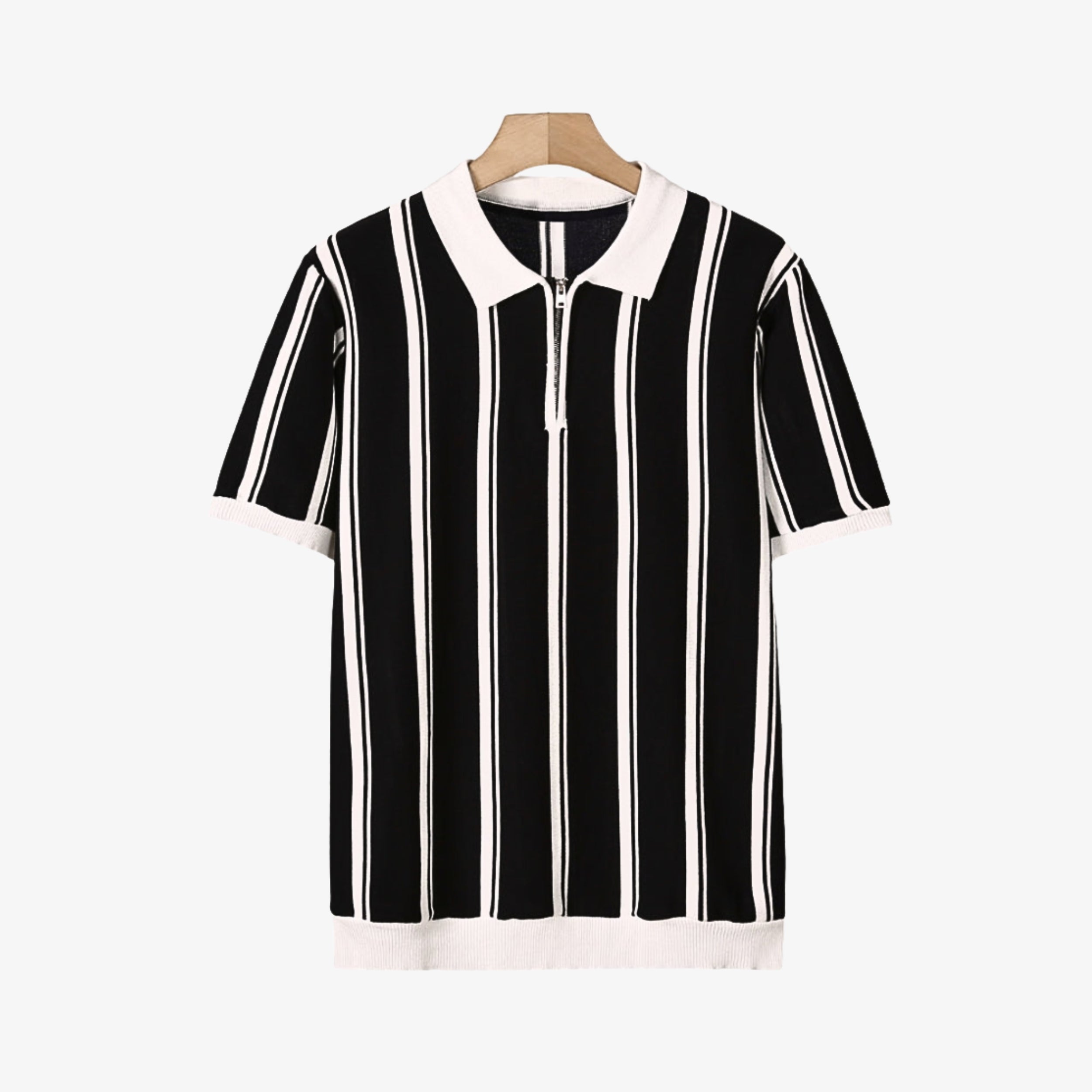 Split Half-Zip Polo