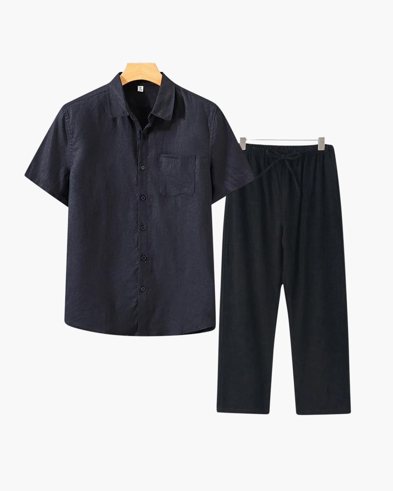 LunaVerdei Linen Combo (Shortsleeve)