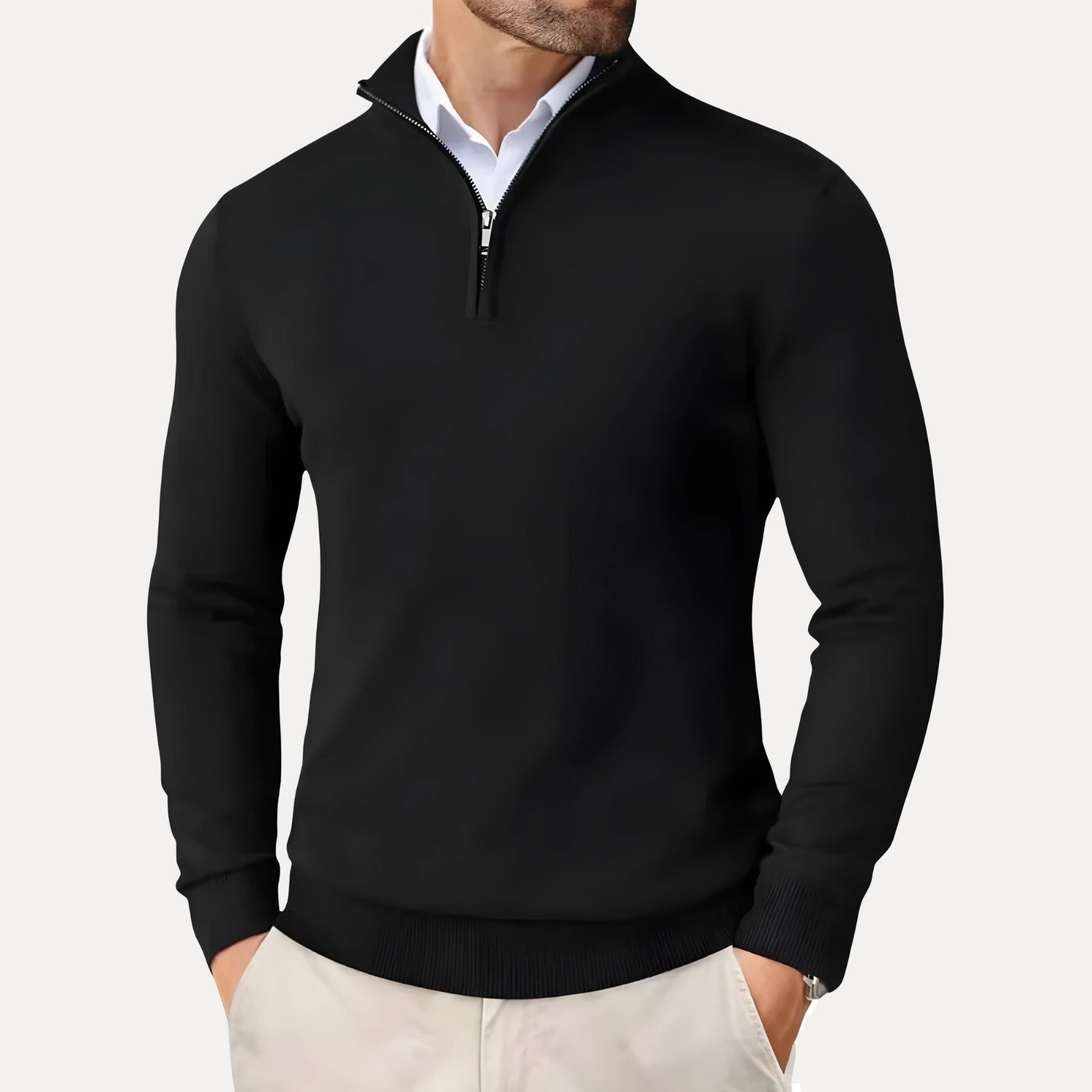 Saville Half-Zip Sweater