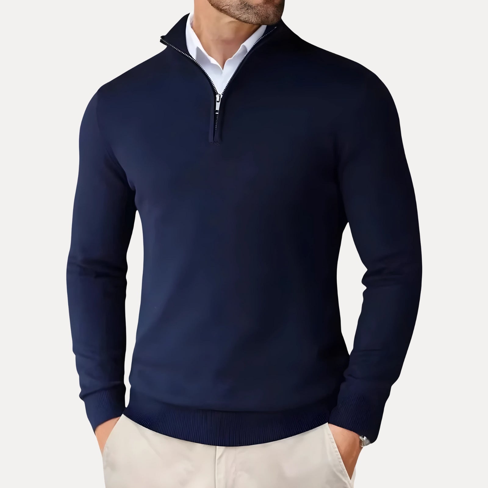 Saville Half-Zip Sweater