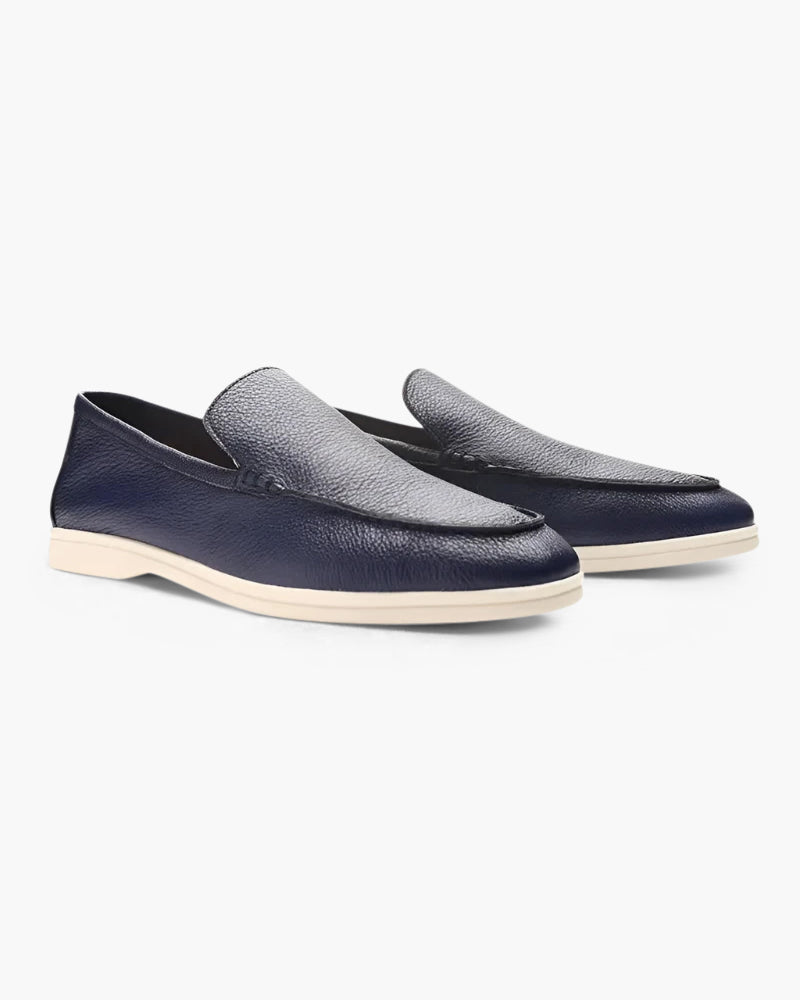 Lunaverdei Cowhide Leather Loafers