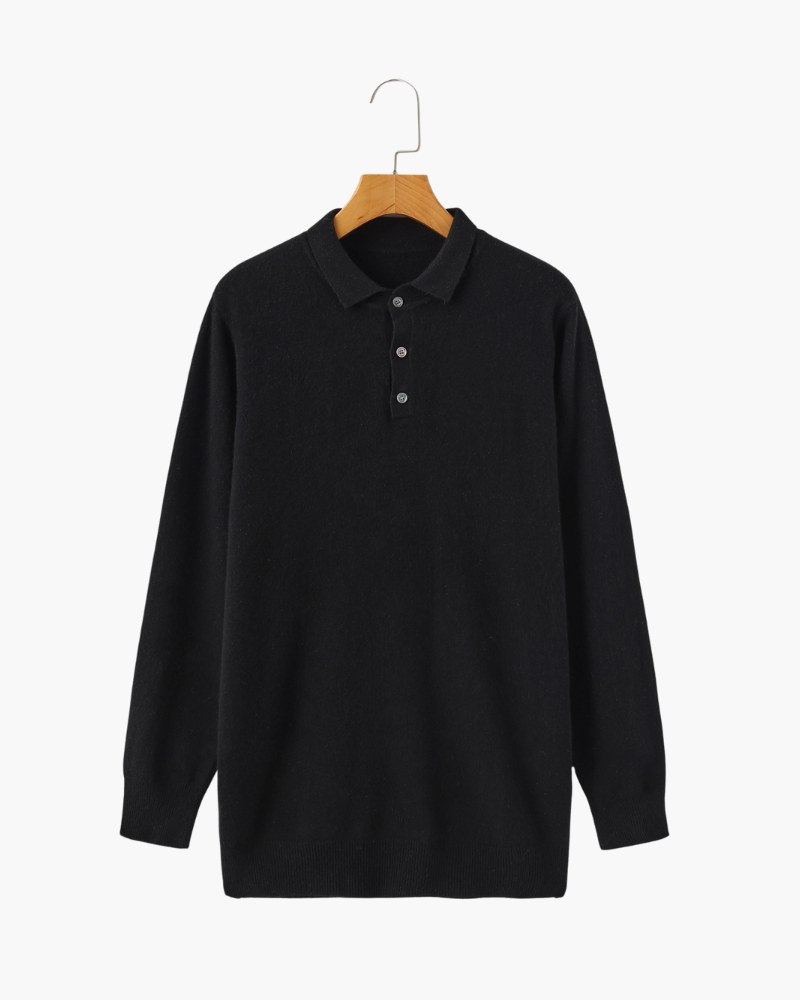 LunaVerdei 100% Cashmere Polo