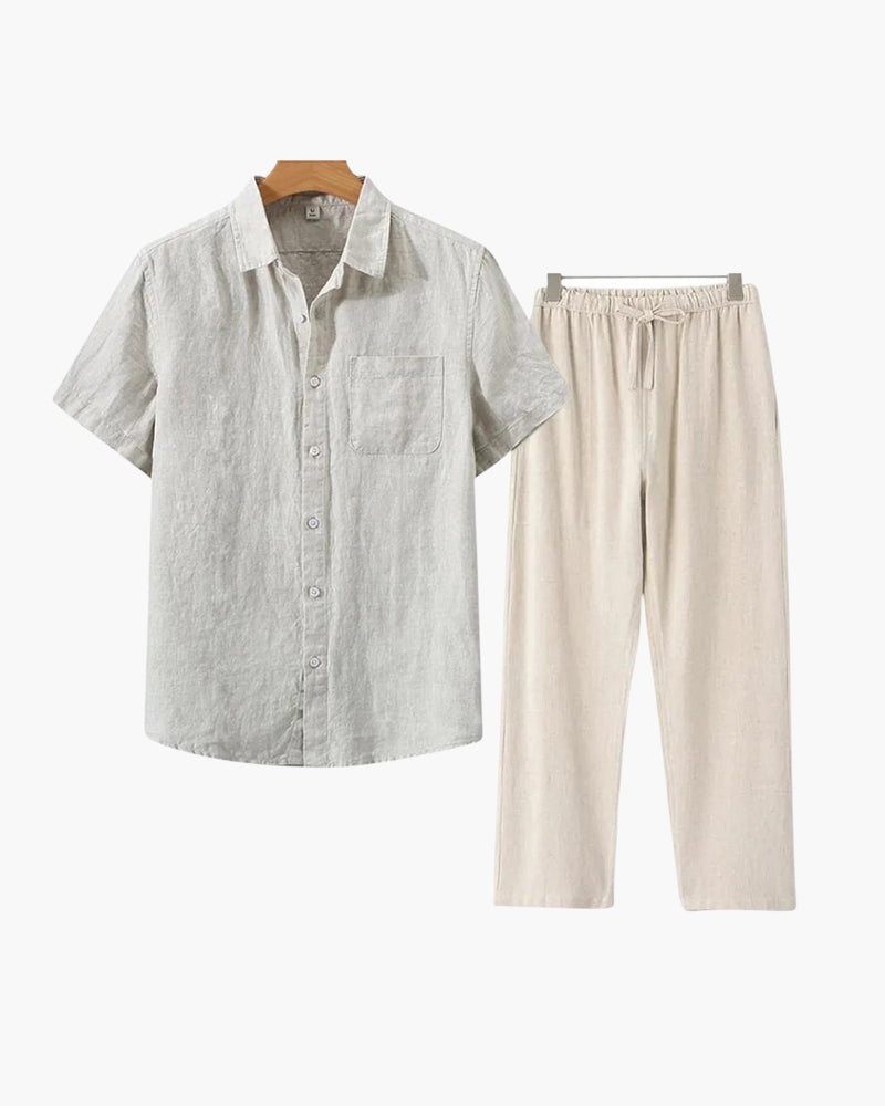 LunaVerdei Linen Combo (Shortsleeve)