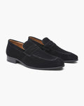 LunaVerdei Suede Penny Loafers