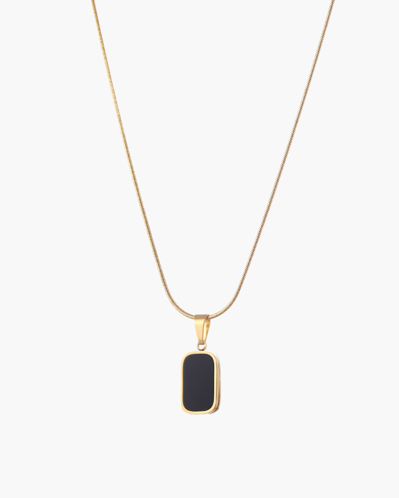 Lunaverdei Necklace — Noir