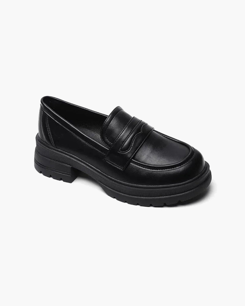 Lunaverdei Leather Loafers