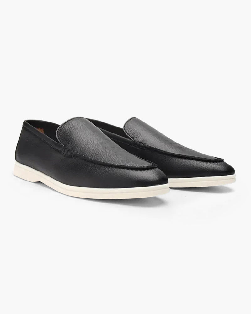 Lunaverdei Cowhide Leather Loafers