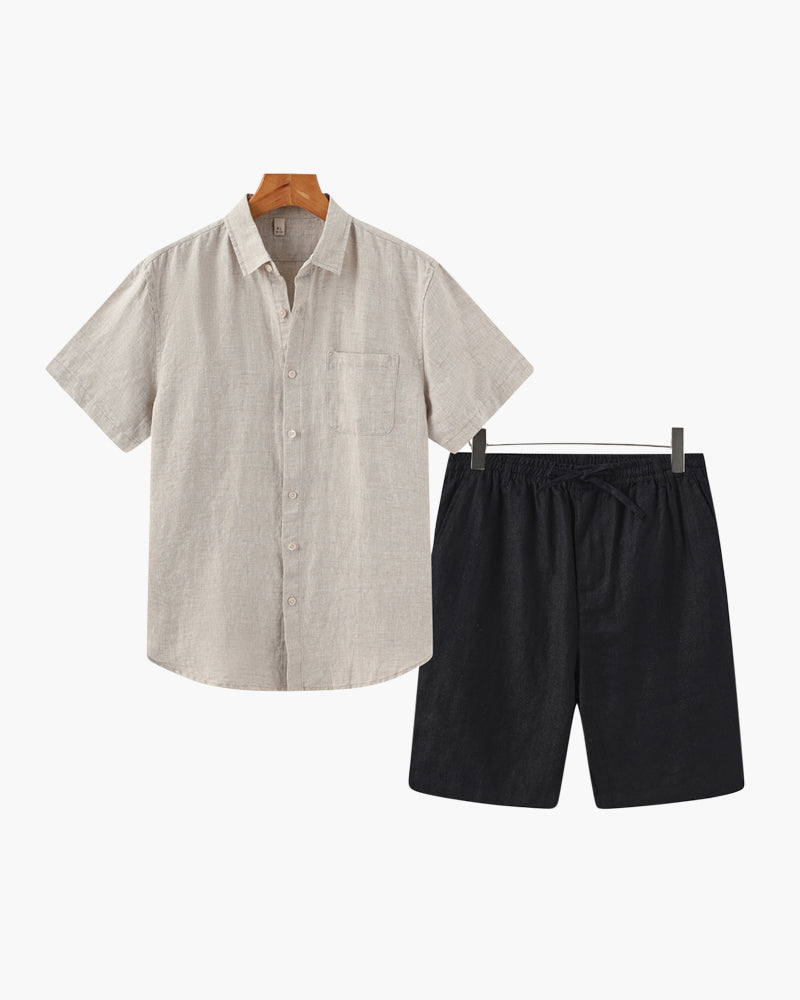 LunaVerdei Linen Combo (Shorts)