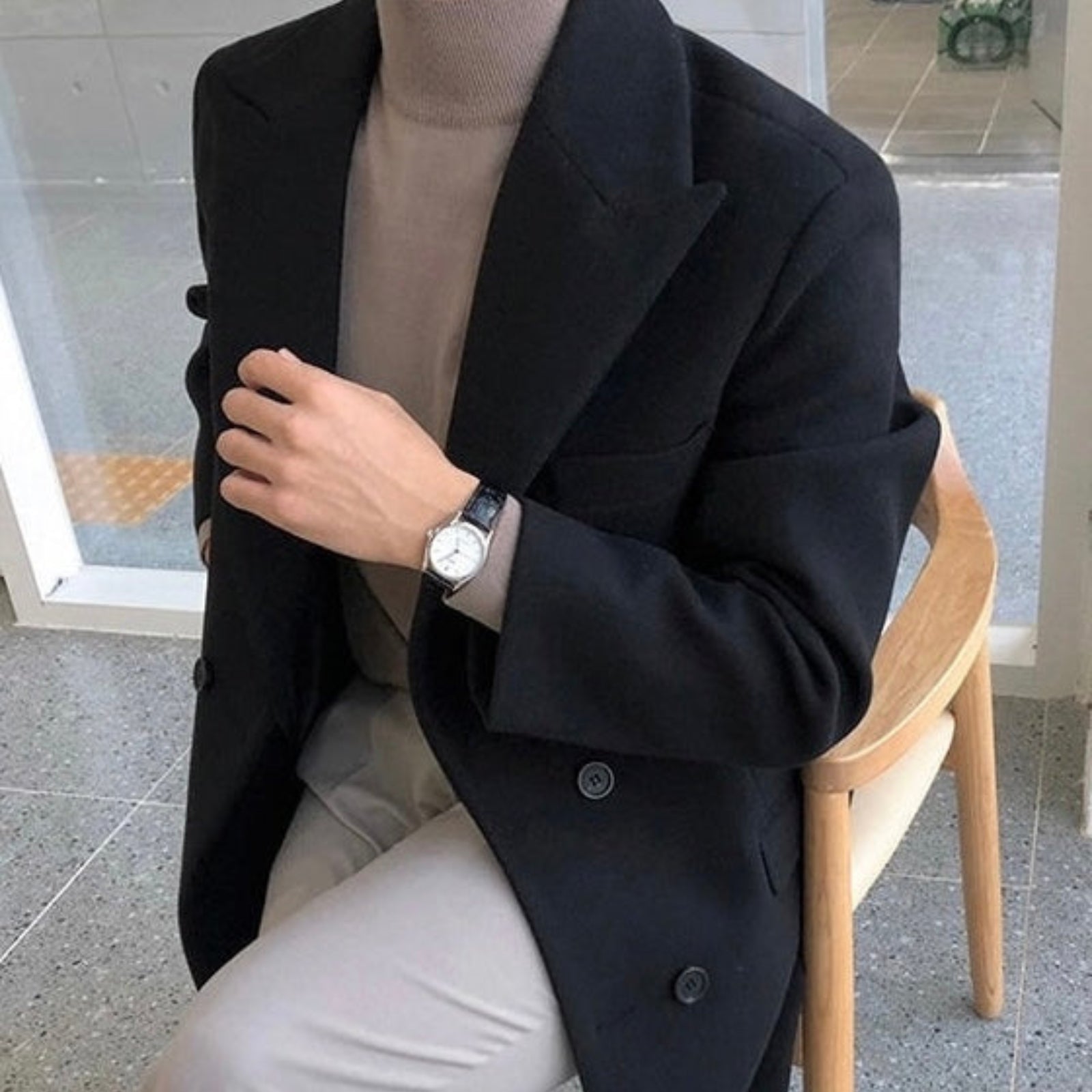 Double Breasted Coat
