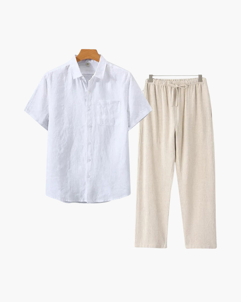 LunaVerdei Linen Combo (Shortsleeve)
