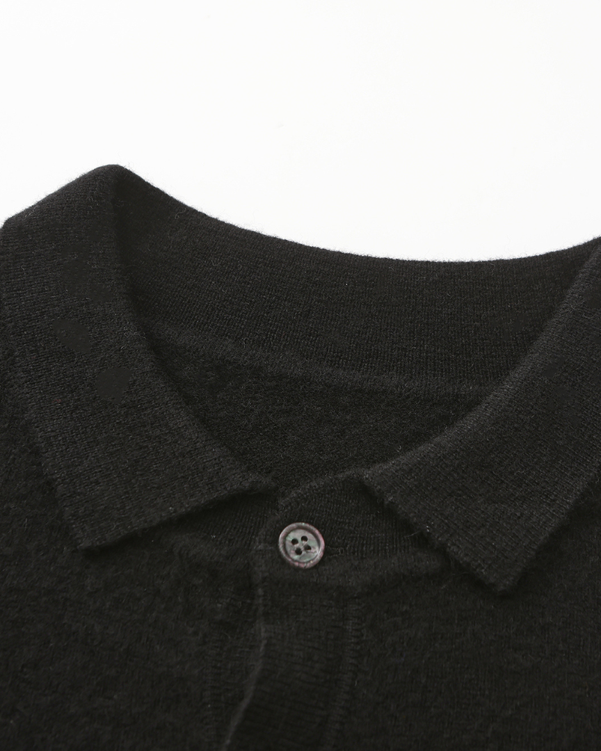 LunaVerdei 100% Cashmere Polo