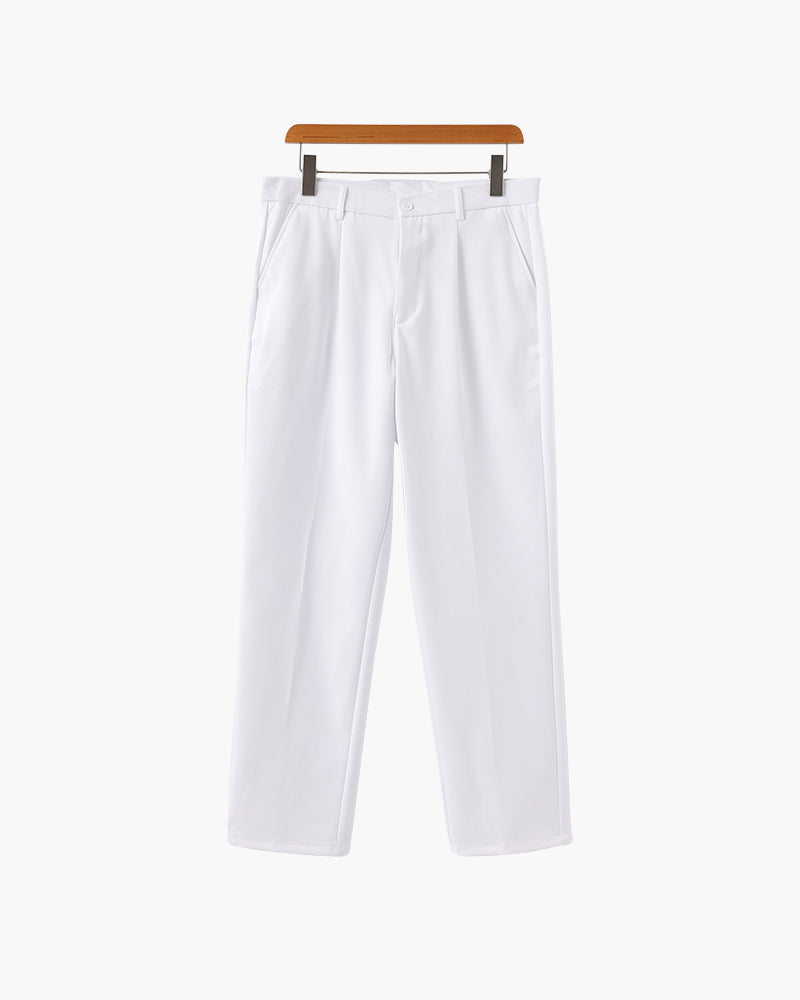 Wide Leg Essential Trouser – Black