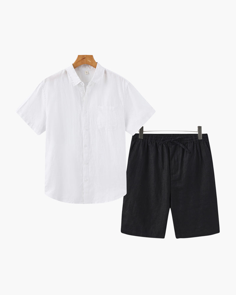 LunaVerdei Linen Combo (Shorts)
