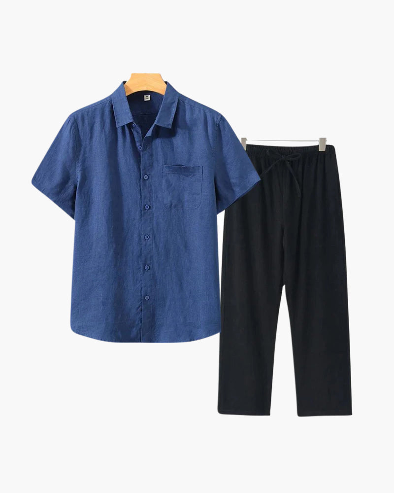 LunaVerdei Linen Combo (Shortsleeve)