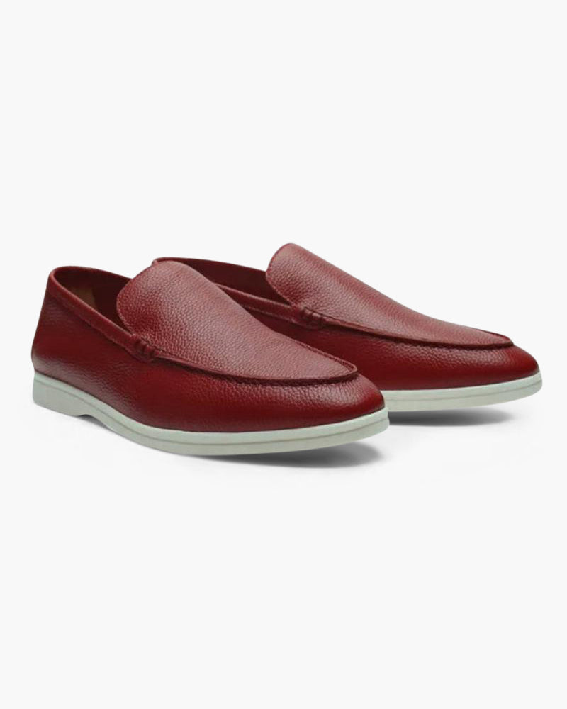 Lunaverdei Cowhide Leather Loafers