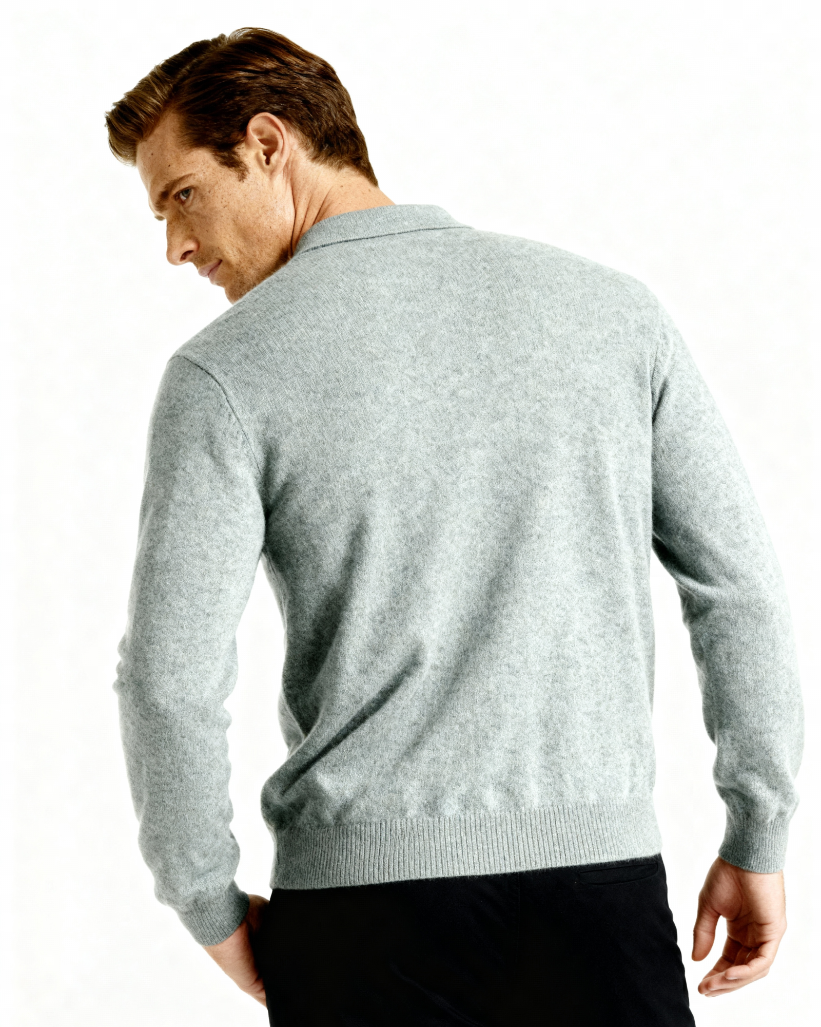 LunaVerdei 100% Cashmere Polo