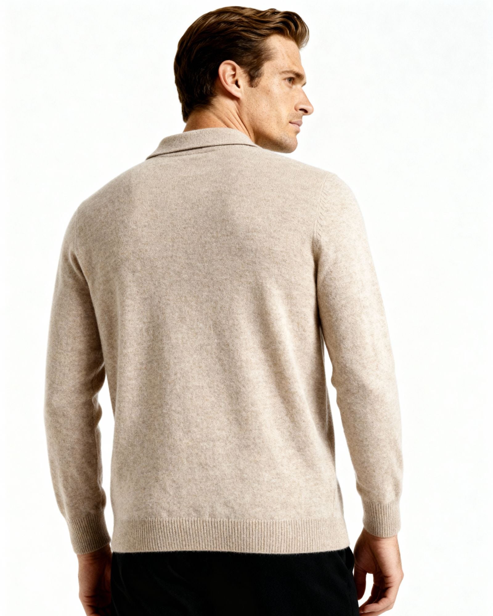 LunaVerdei 100% Cashmere Polo