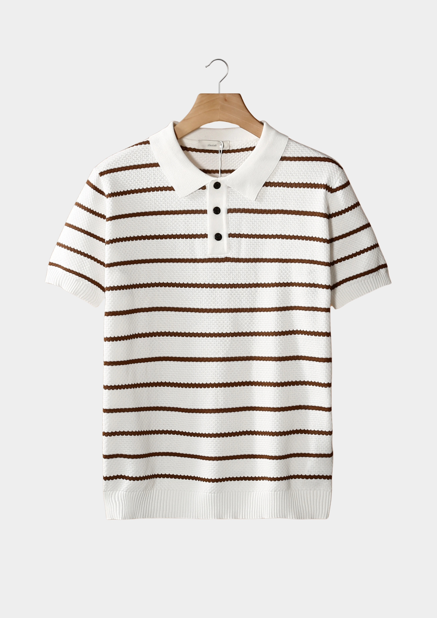 Porto Striped Button Polo